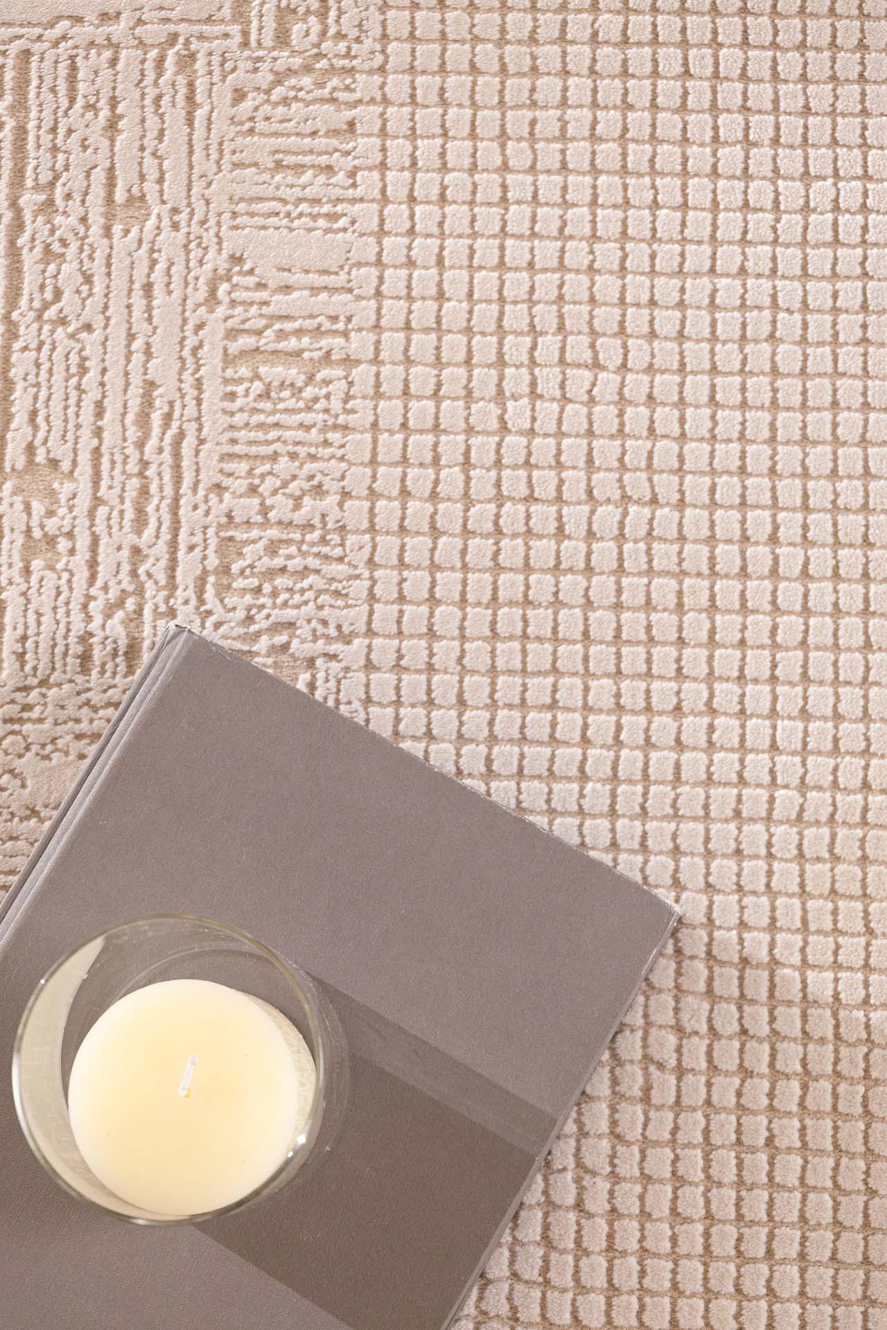 Μοντέρνο Χαλί Bianca 680A Beige - Χαλια Royal Carpet