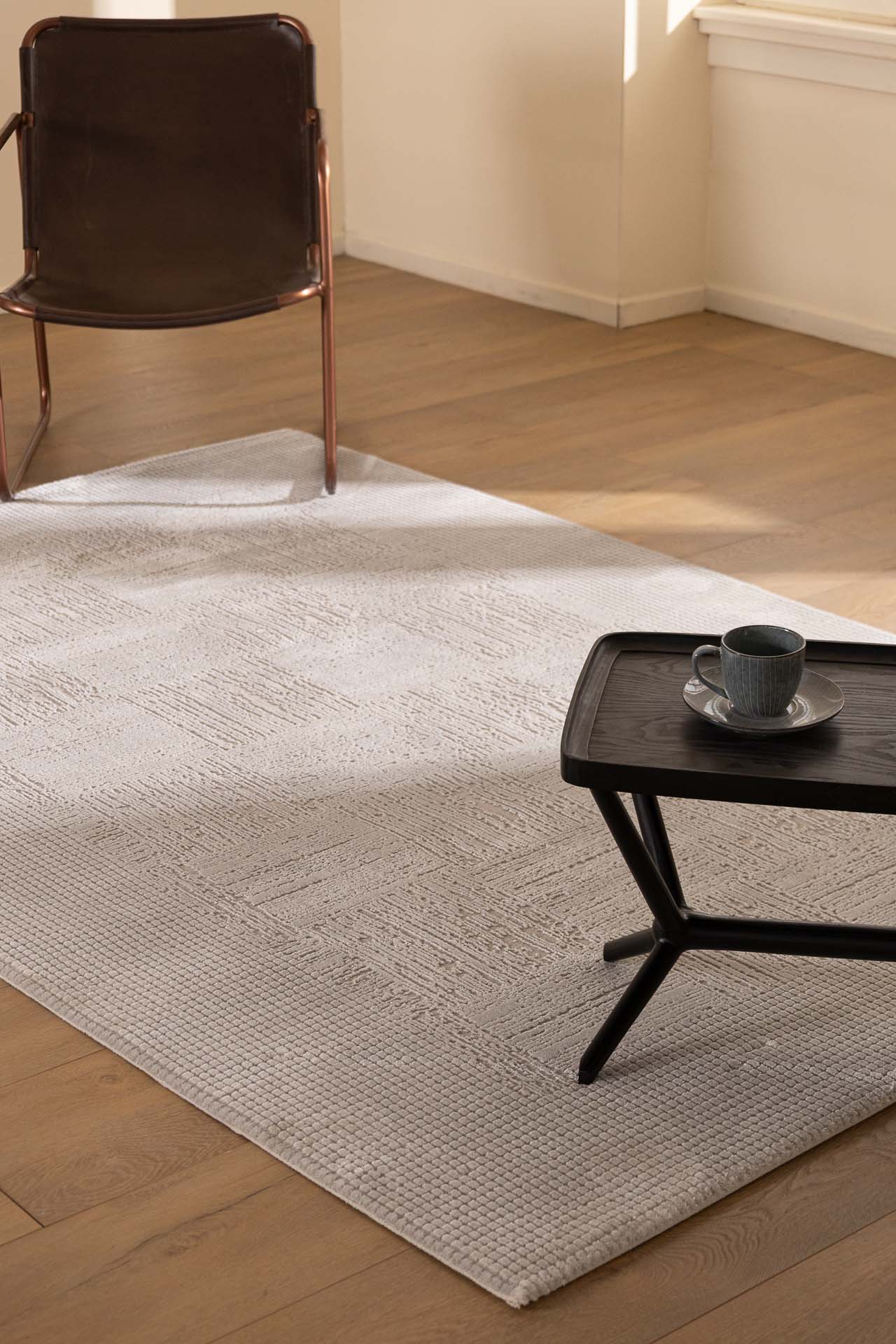 Μοντέρνο Χαλί Bianca 680A Grey - Χαλια Royal Carpet