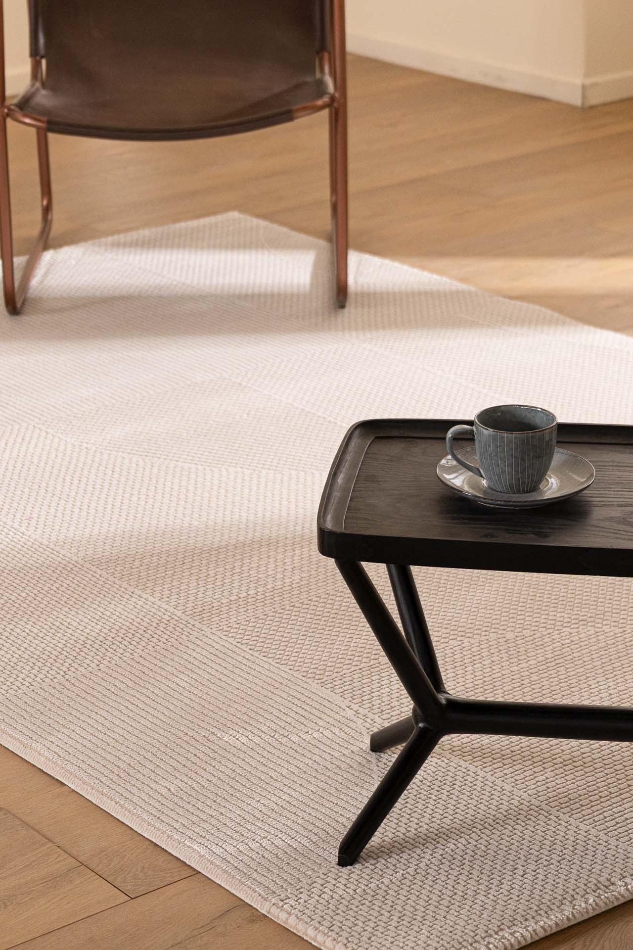 Μοντέρνο Χαλί Bianca 704B Beige - Χαλια Royal Carpet
