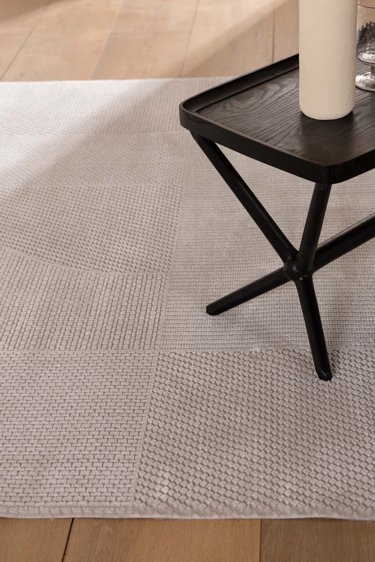 Μοντέρνο Χαλί Bianca 704B Grey - Χαλια Royal Carpet