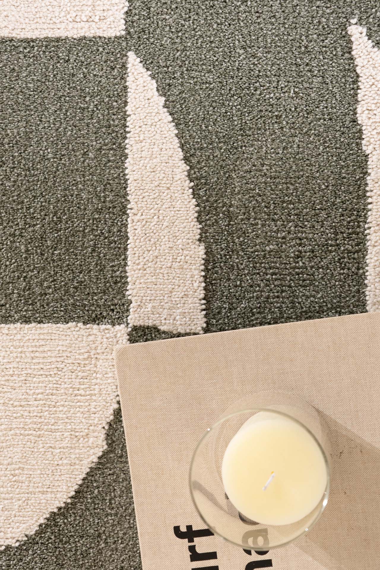 Μοντέρνο Χαλί Century 486A Green - Χαλια Royal Carpet