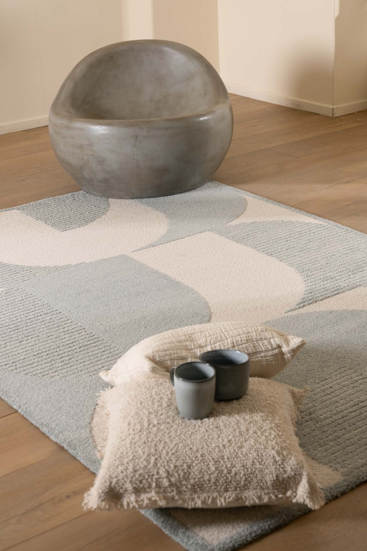 Μοντέρνο Χαλί Cocoon 59879 361 - Χαλια Royal Carpet