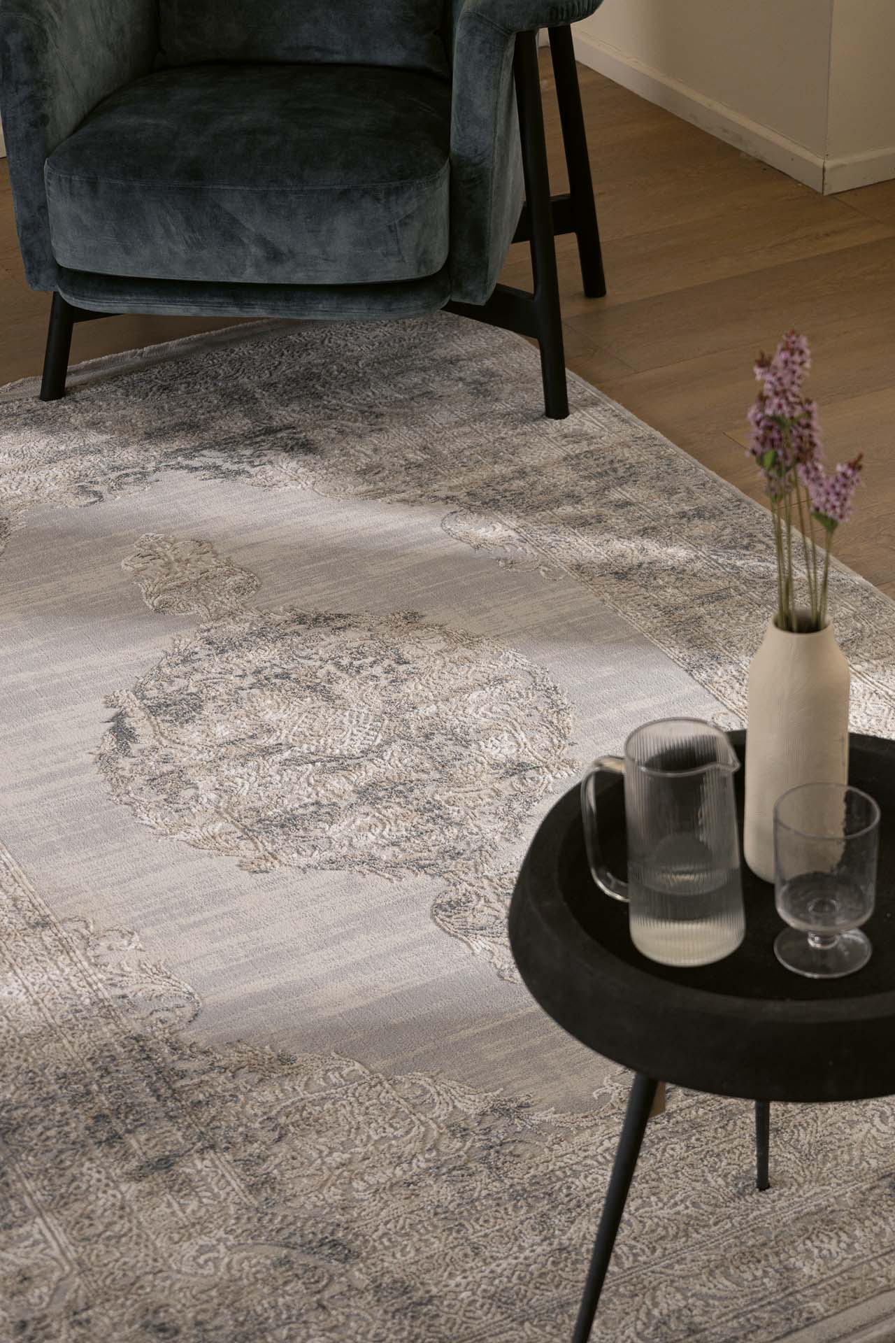 Μοντέρνο Χαλί Infinity 5909A Grey - Royal Carpet