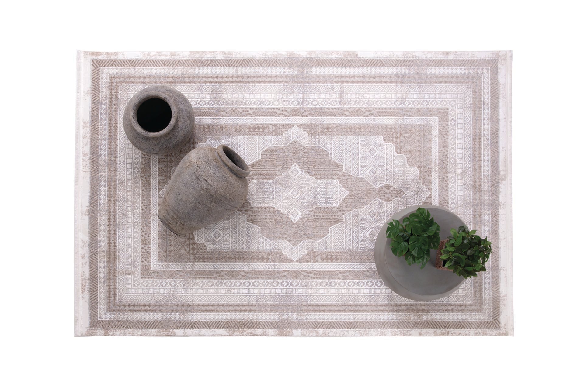 Μοντέρνο Χαλί Infinity 5914A Beige - Royal Carpet