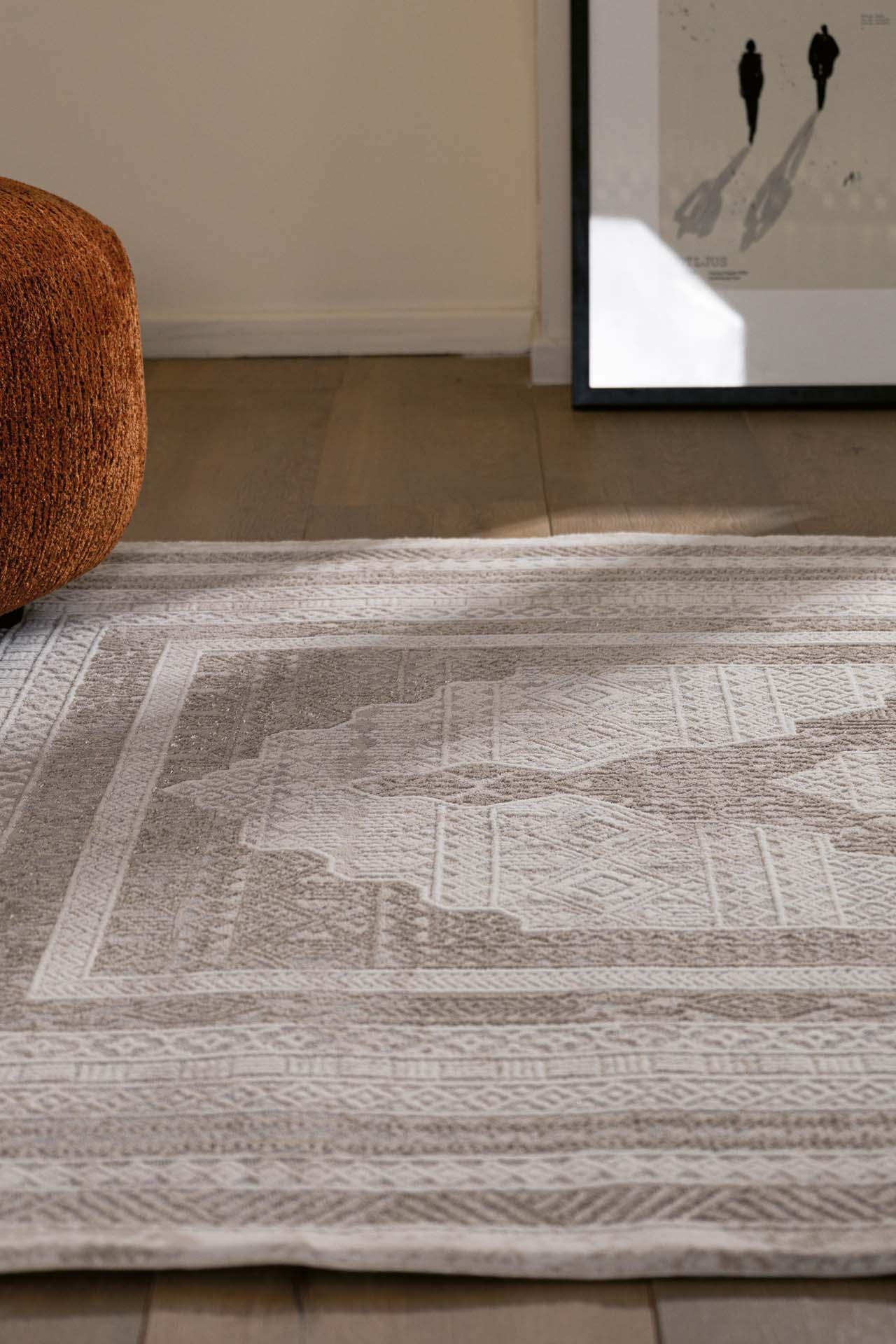 Μοντέρνο Χαλί Infinity 5914A Beige - Royal Carpet
