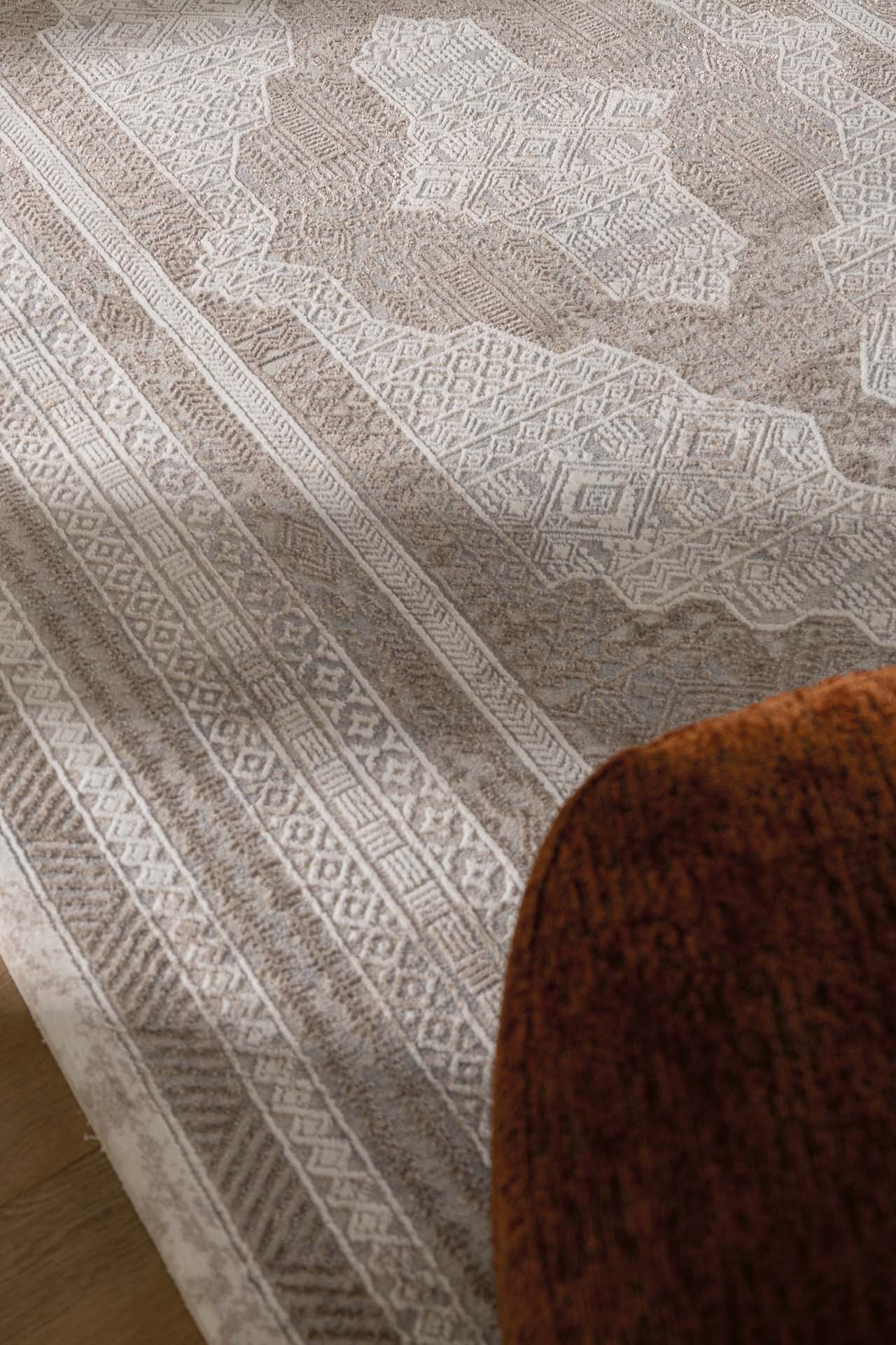 Μοντέρνο Χαλί Infinity 5914A Beige - Royal Carpet