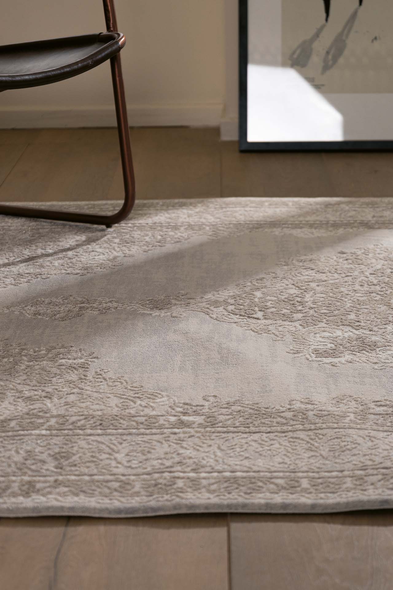Μοντέρνο Χαλί Infinity 6074F Beige - Royal Carpet