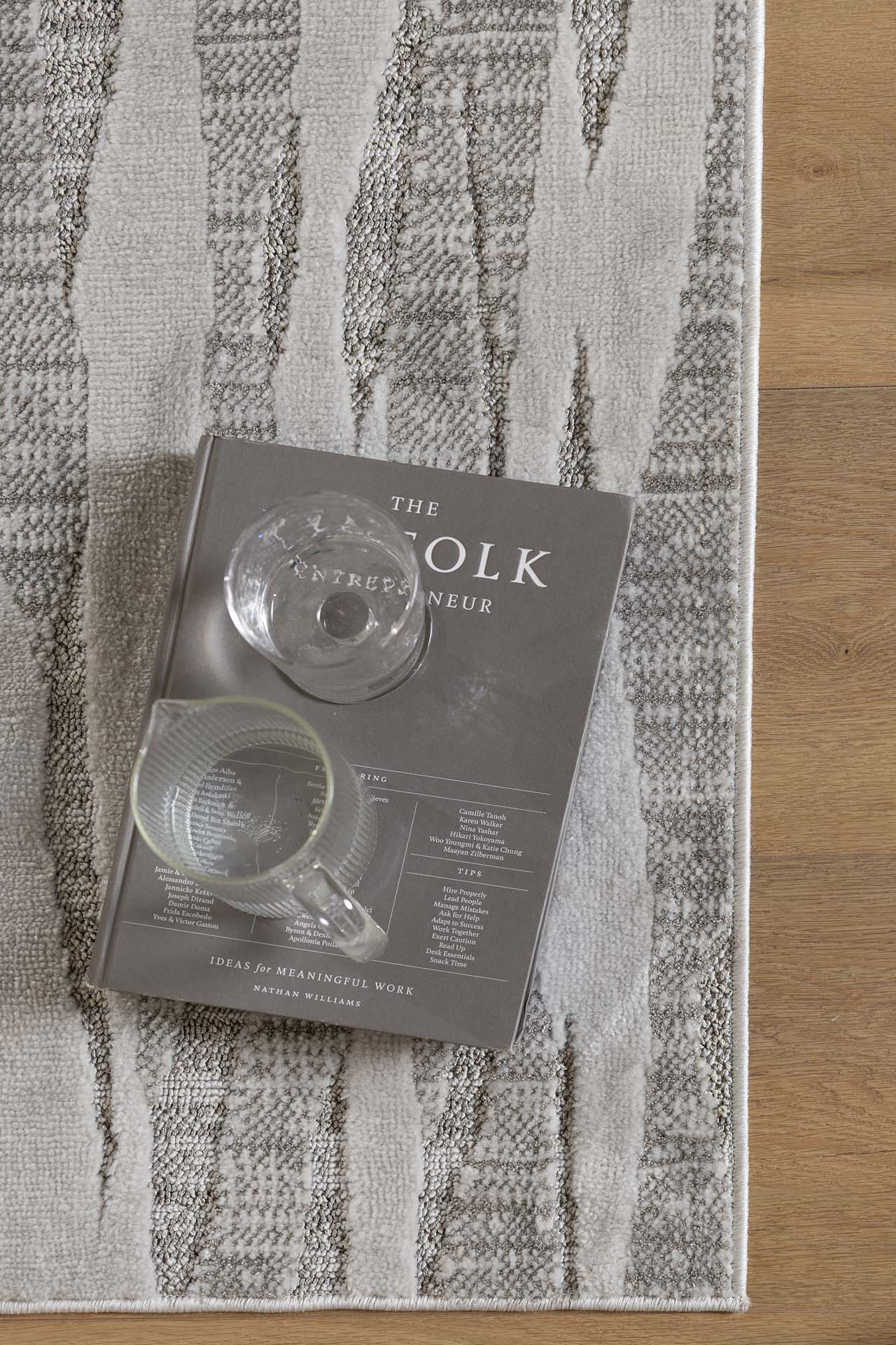 Μοντέρνο Χαλί Luna 31452A Grey - Royal Carpet