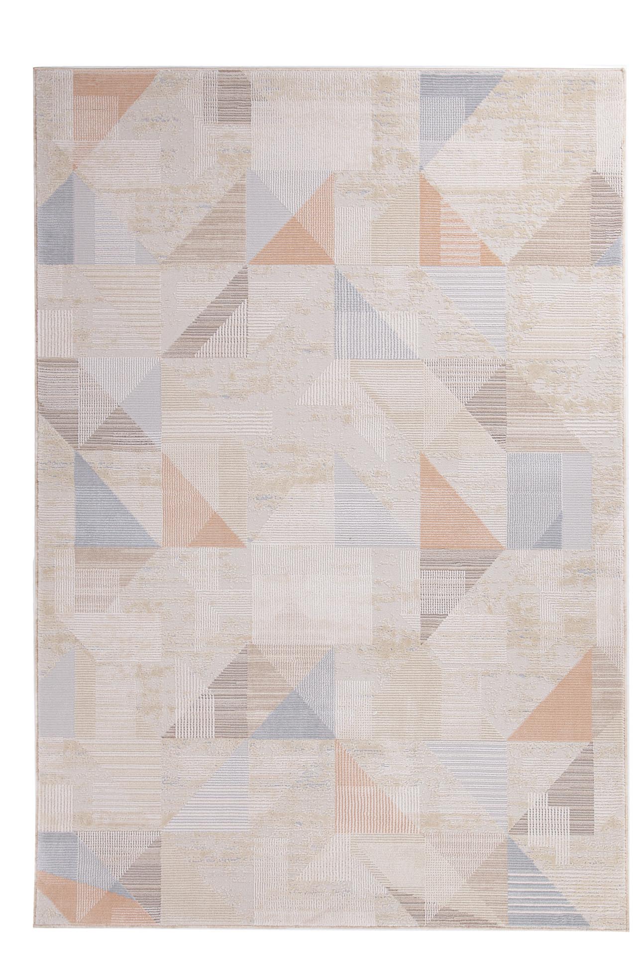 Μοντέρνο Χαλί Mona 416 Beige Blue - Royal Carpet