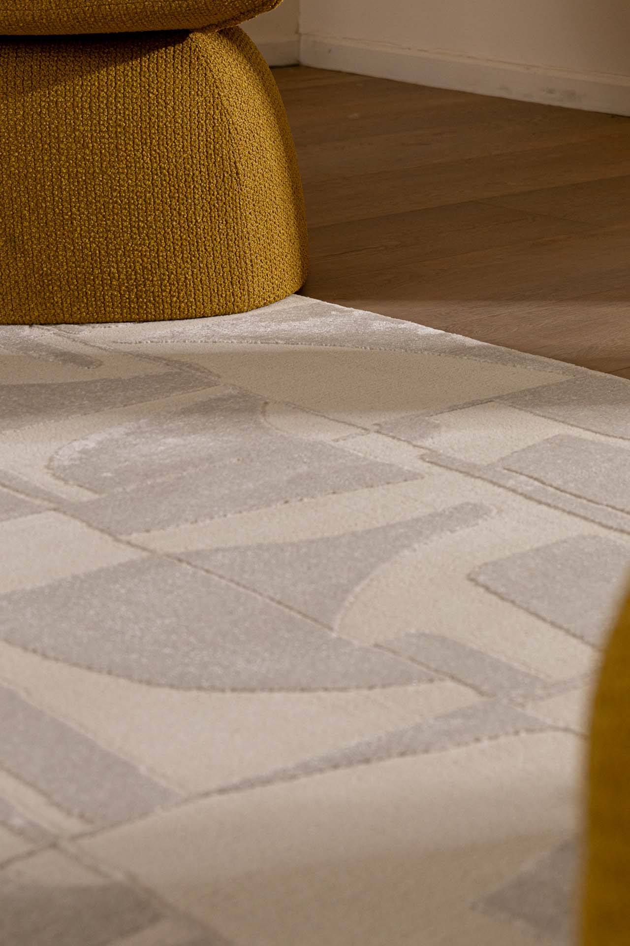 Μοντέρνο Χαλί Organic Shape 620A Cream - Royal Carpet