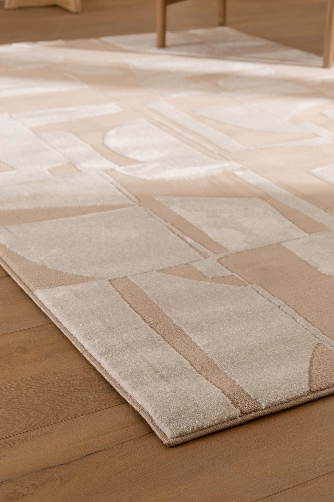 Μοντέρνο Χαλί Organic Shape 620B Cream - Royal Carpet