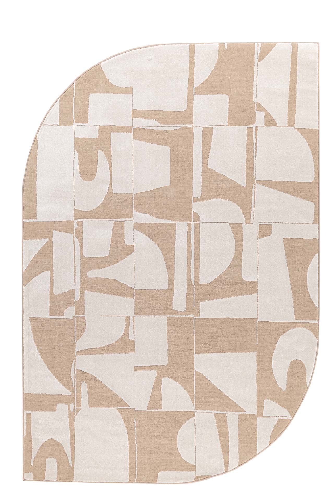 Μοντέρνο Χαλί Organic Shape 620B Cream - Royal Carpet