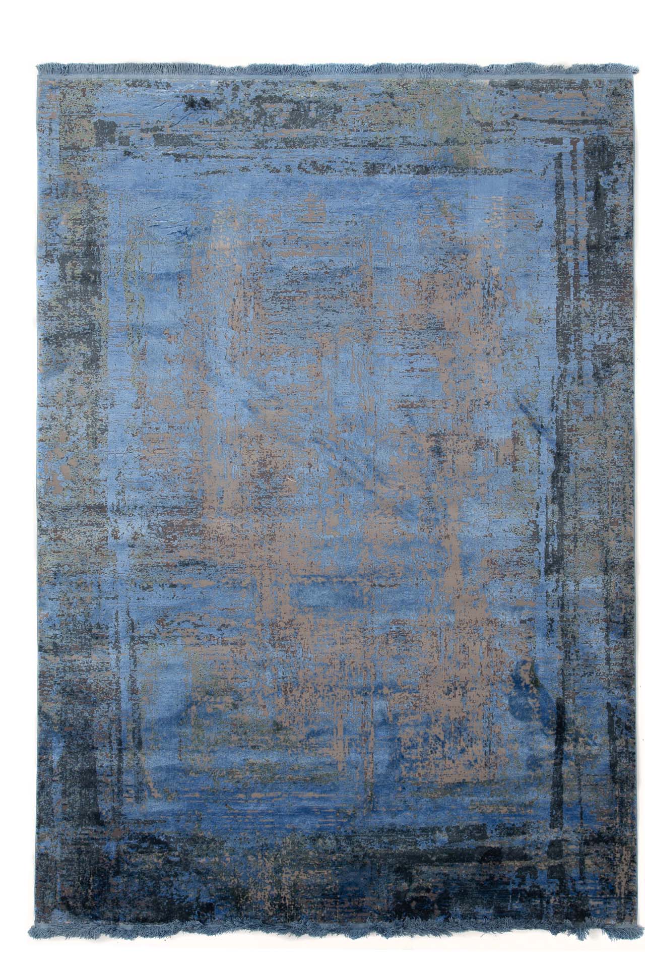 Μοντέρνο Χαλί Overdyed 175 Grey Blue - Royal Carpet