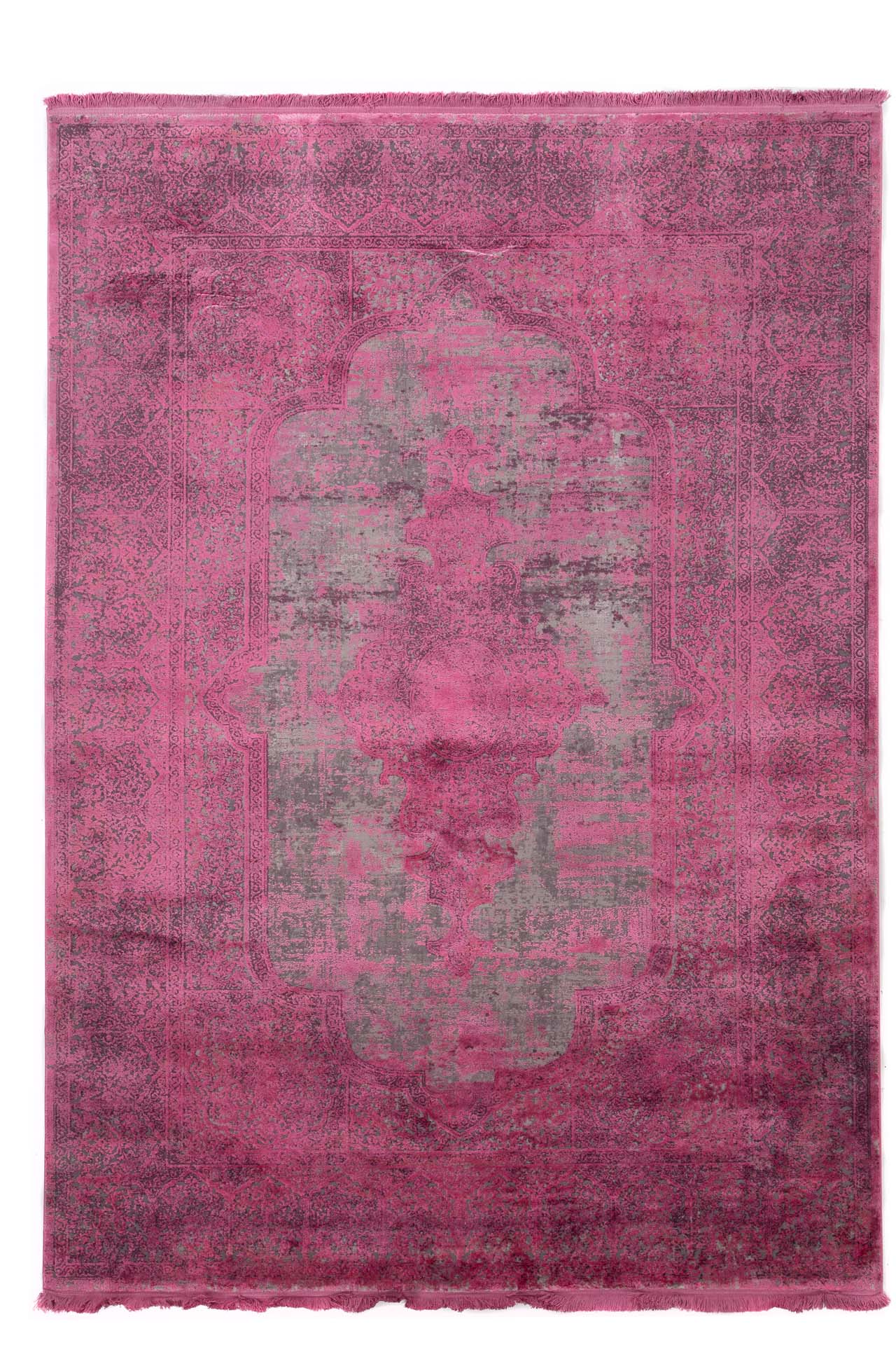 Μοντέρνο Χαλί Overdyed 95 Grey Pink - Royal Carpet