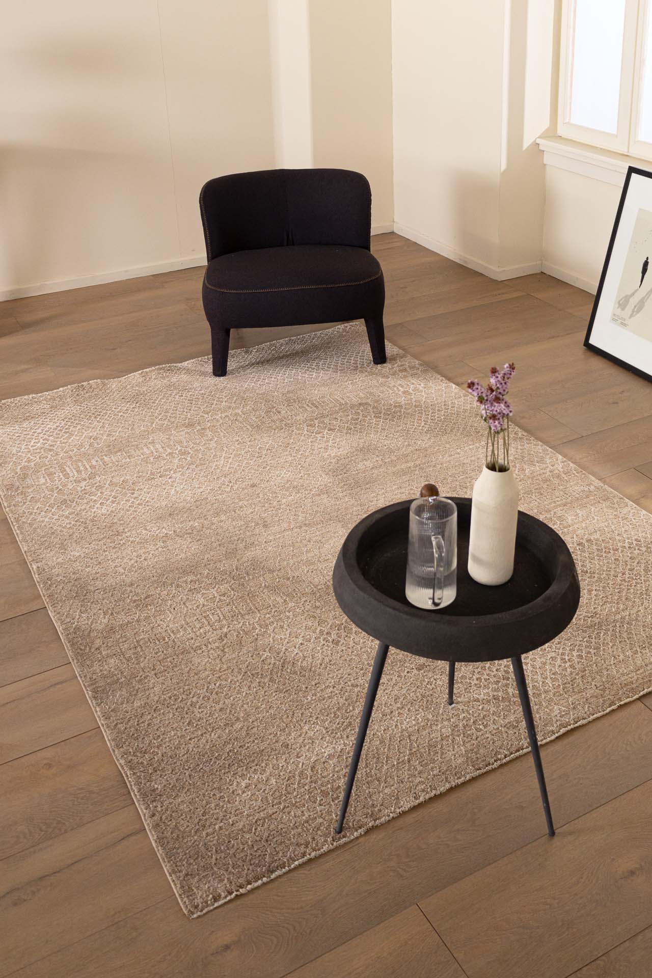 Μοντέρνο Χαλί Prime 003 Beige - Royal Carpet
