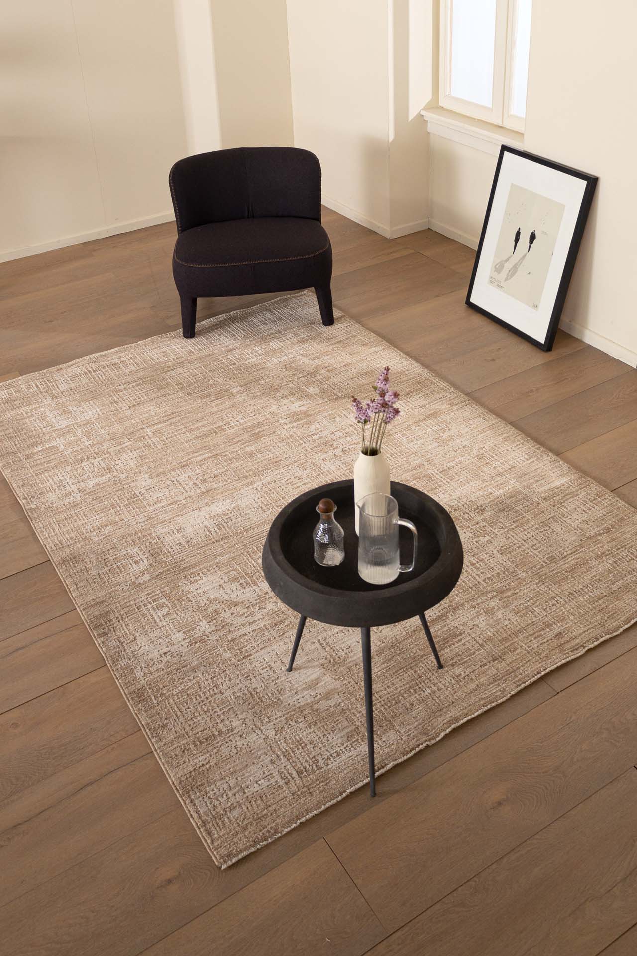 Μοντέρνο Χαλί Prime 008 Beige - Royal Carpet