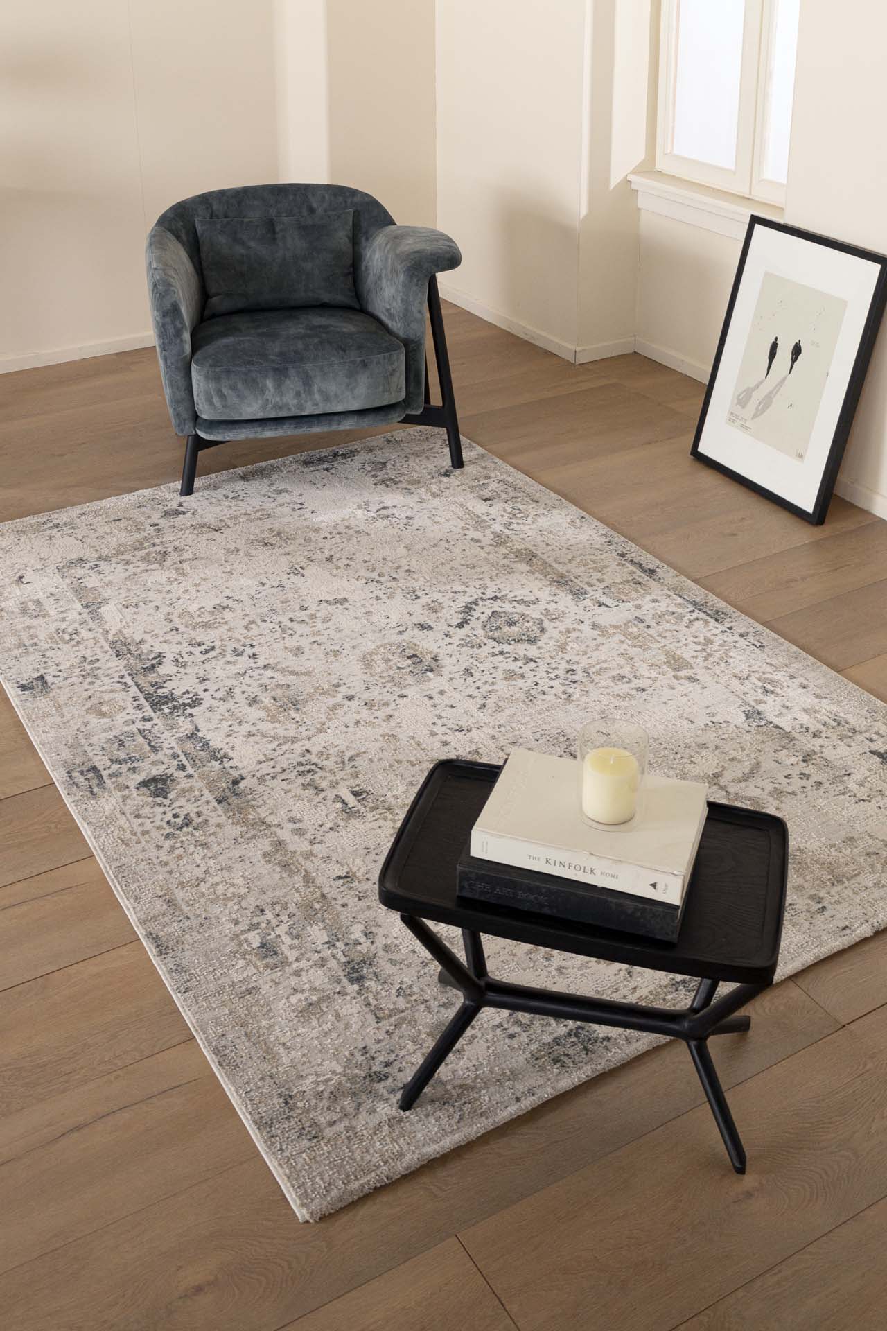 Μοντερνο Χαλι Silky 18C L. Beige - Royal Carpet