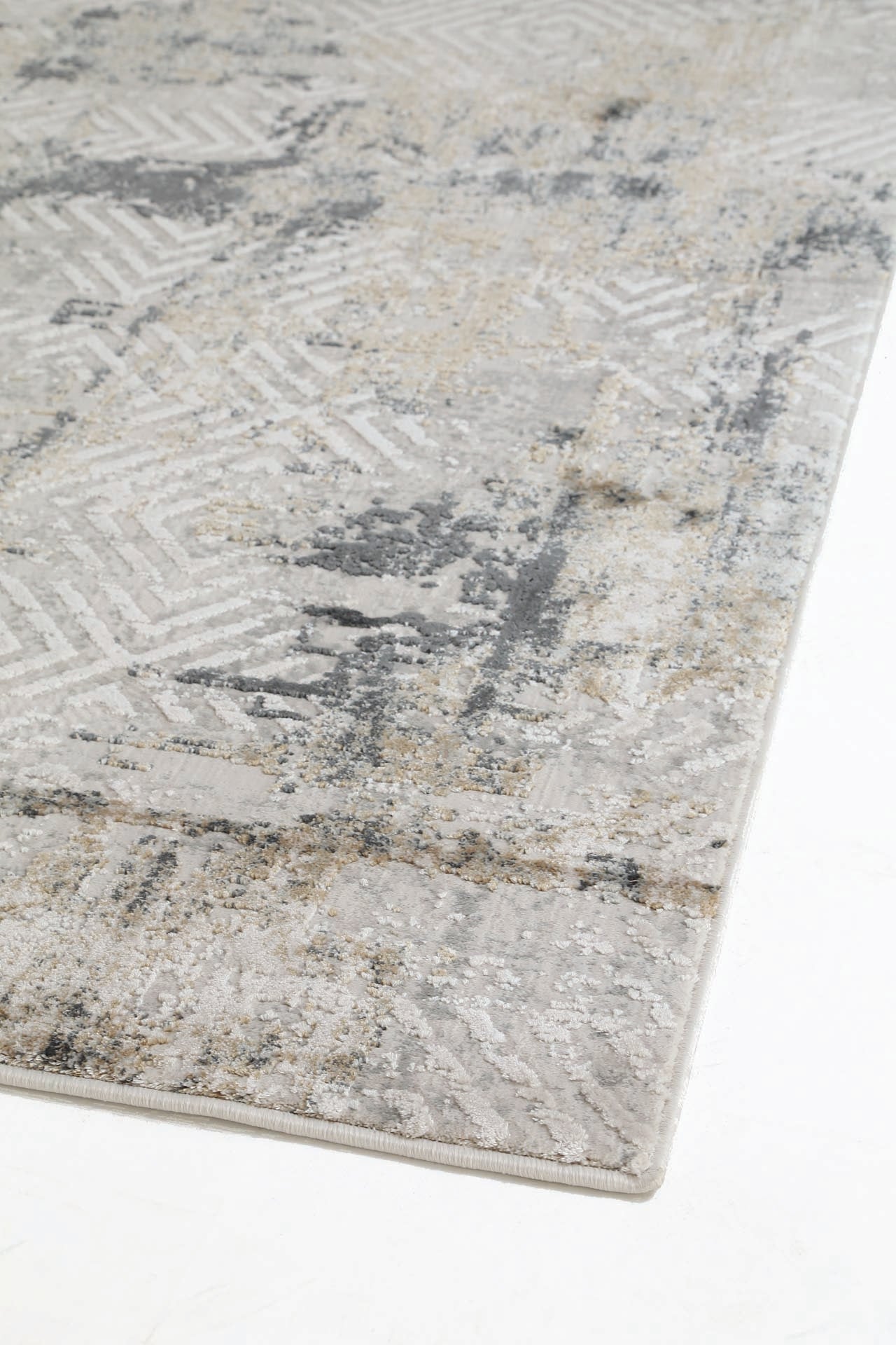 Μοντερνο Χαλι Silky 342C Beige - Royal Carpet