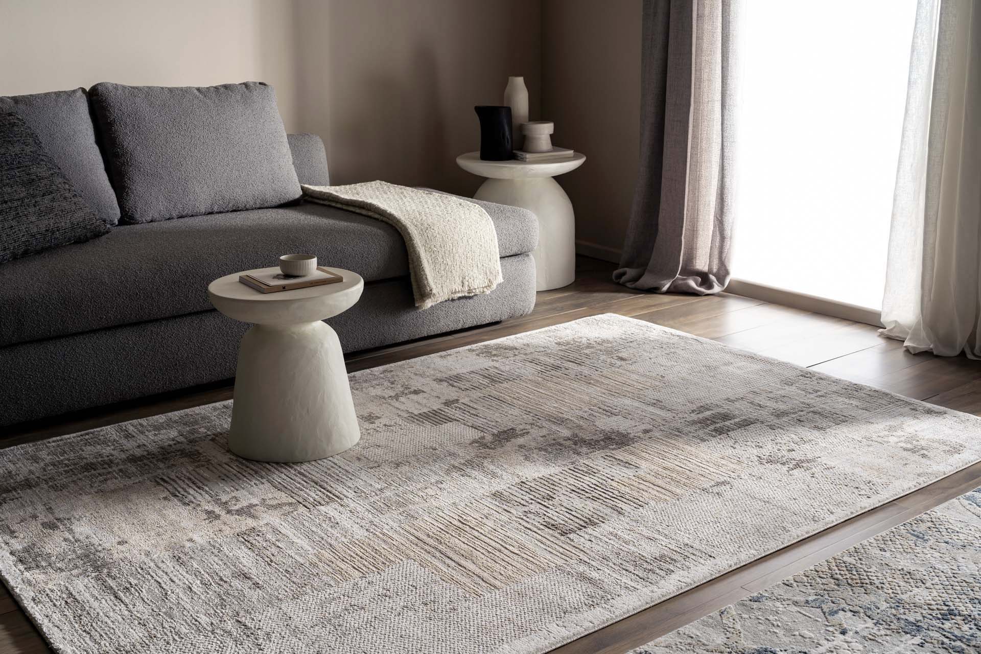 Μοντερνο Χαλι Silky 49B L. Beige - Royal Carpet