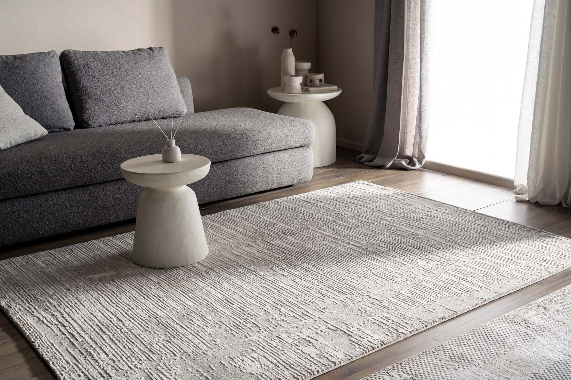 Μοντερνο Χαλι Silky 76B L. Beige - Royal Carpet