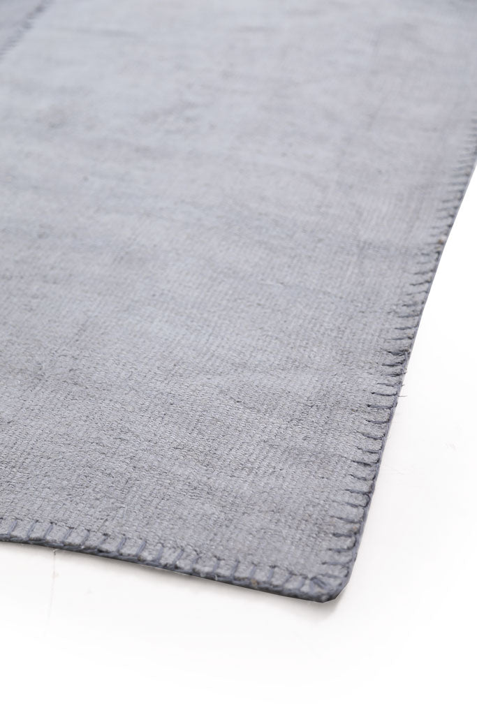 Μοντέρνο Χειροποίητο Χαλί Hemp Patchwork Grey Blue - Royal Carpet