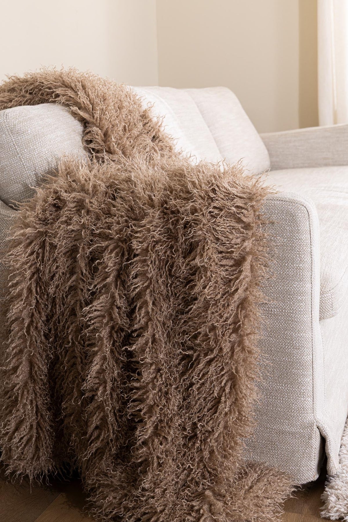 ows.1060010 Ριχτάρι Πολυθρόνας Ease Γούνινο Faux Fur (130x170) - Royal Carpet