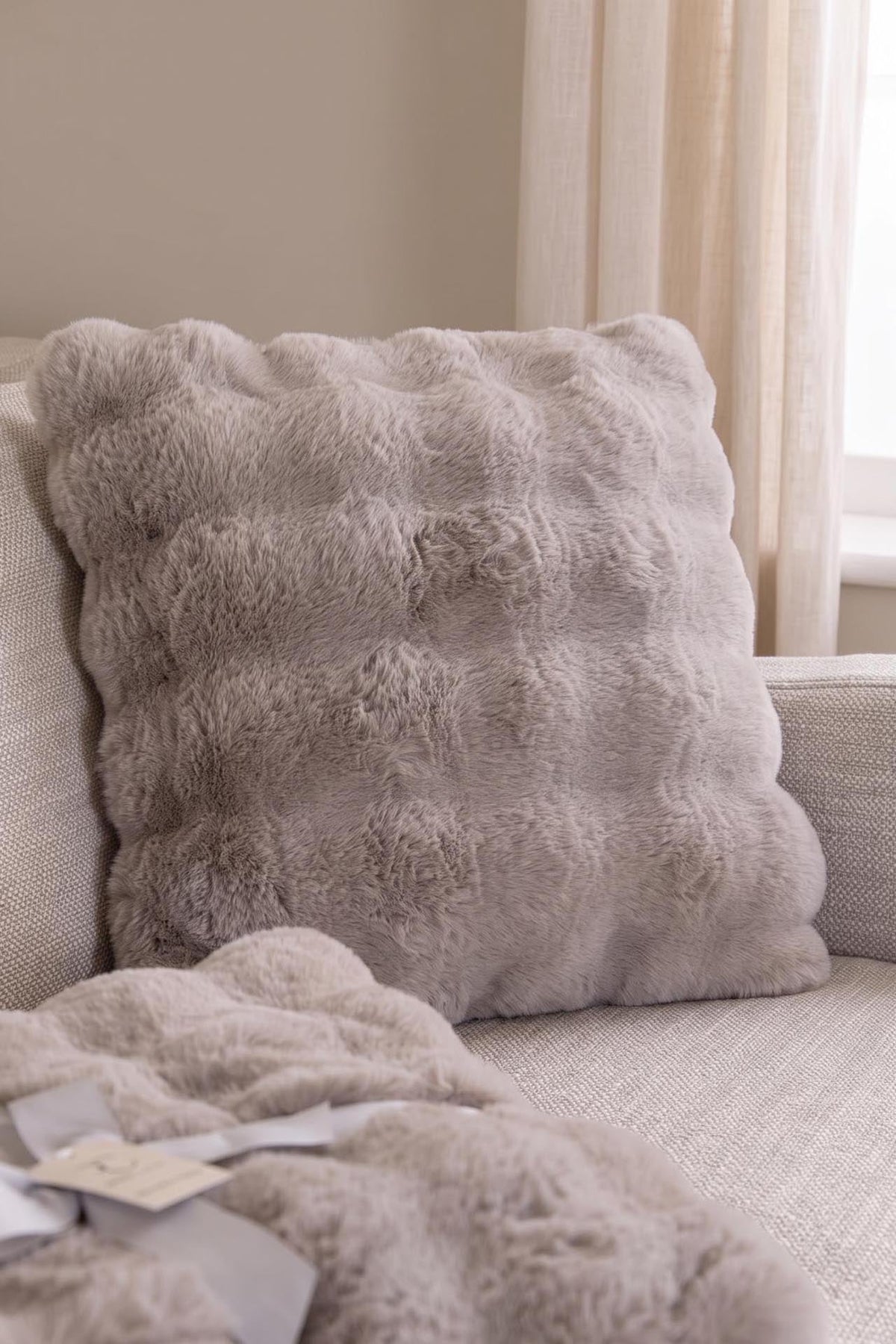 ows.1060019 Διακοσμητική Μαξιλαροθήκη Cosy Γούνινο Faux Fur (45x45) - Royal Carpet