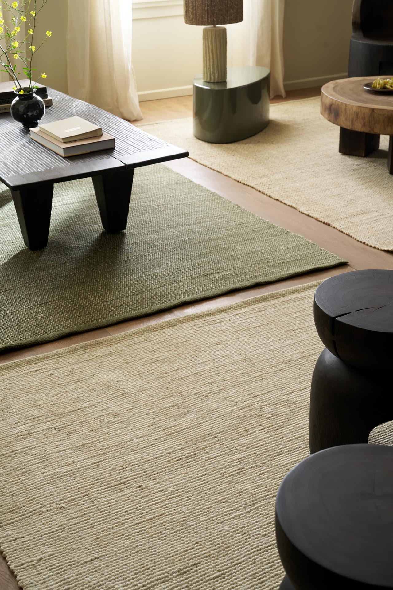 Ψάθινο Χαλί Fiber Bleach - Royal Carpet