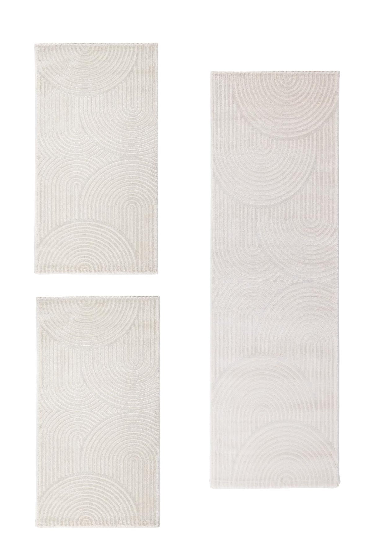 Σετ Κρεβατοκάμαρας (3 τεμαχίων) Organic 565 Cream - Royal Carpet
