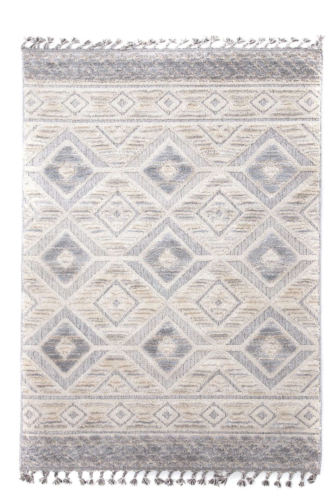 Χαλί La Casa 712B White L. Grey - Royal Carpet