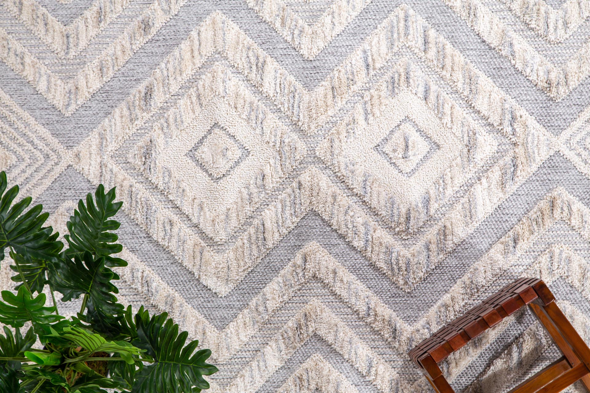 Χαλί La Casa 723A White L. Grey - Royal Carpet