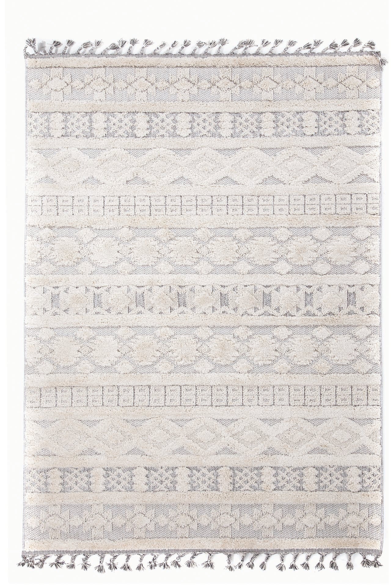 Χαλί La Casa 727A White L. Grey - Royal Carpet