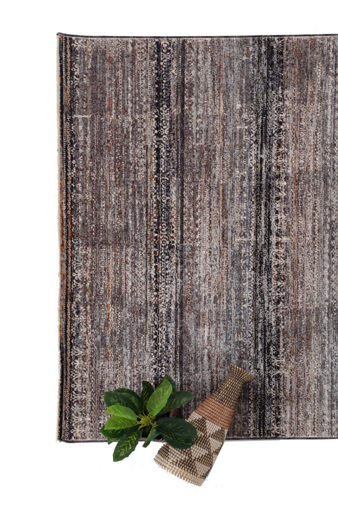 Χαλι Limitee 7764A Beige Charcoal - Royal Carpet