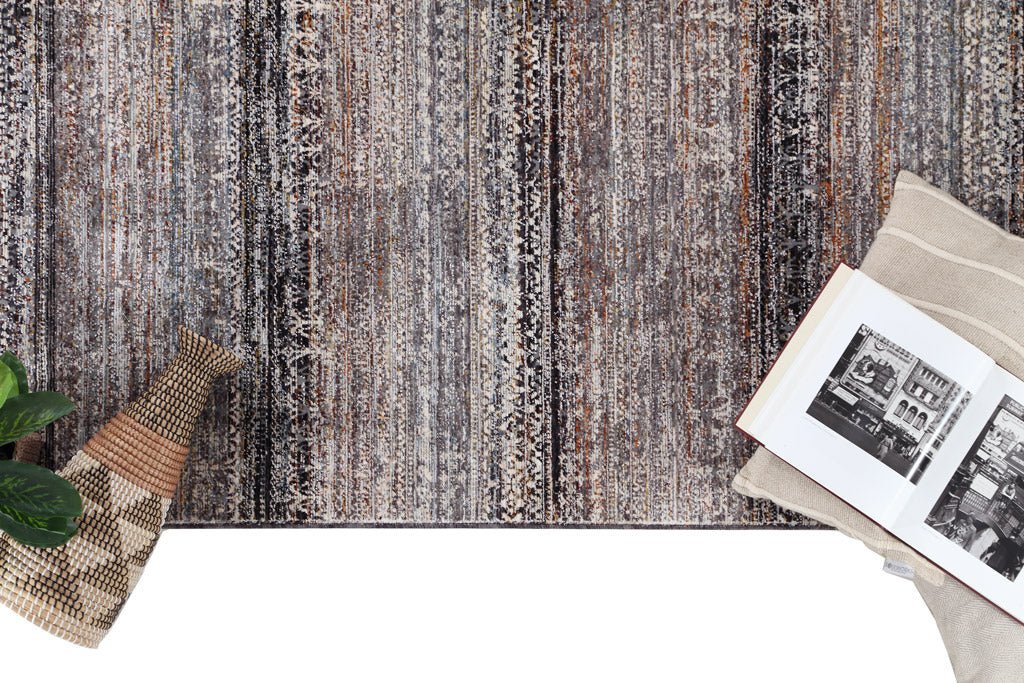 Χαλι Limitee 7764A Beige Charcoal - Royal Carpet