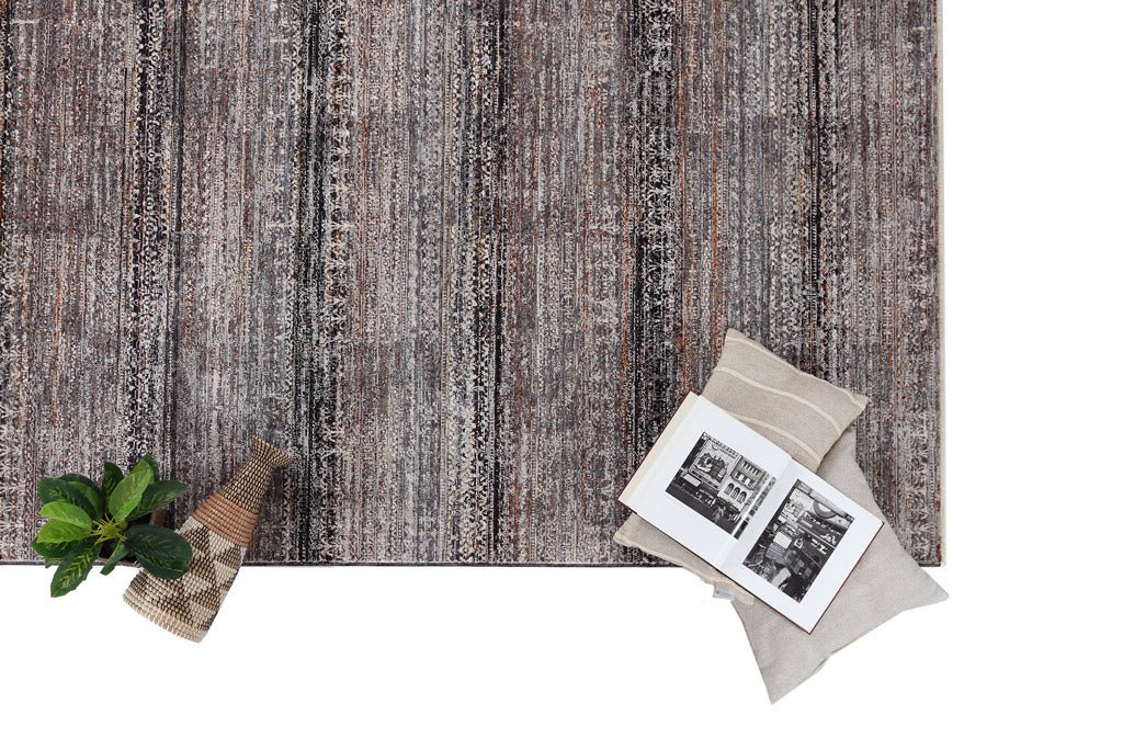 Χαλι Limitee 7764A Beige Charcoal - Royal Carpet