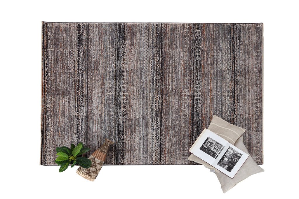 Χαλι Limitee 7764A Beige Charcoal - Royal Carpet