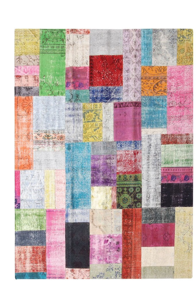 Χαλί Overdyed Patchwork 203x250 (45663) - Royal Carpet