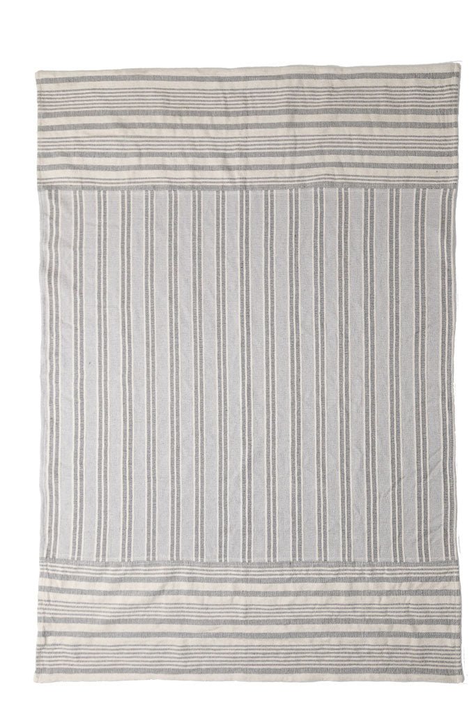 Χειροποίητο Κιλίμι Lotus Cotton Kilim 062 Grey/White - Royal Carpet