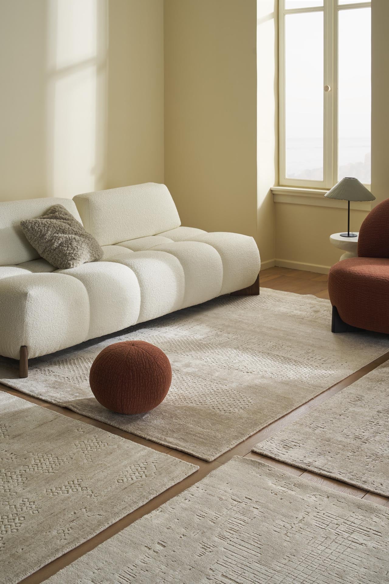 Χειροποίητο Χαλί Nirvana 107 Beige Beige - Royal Carpet